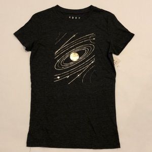 NEW W/ TAGS - Aeropostale Gray Tee with Solar Sys
